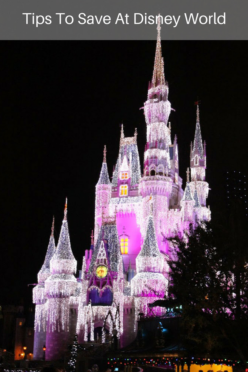 Tips To Save At Disney World