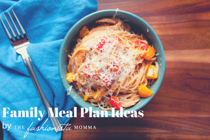 Family Meal Plan Ideas