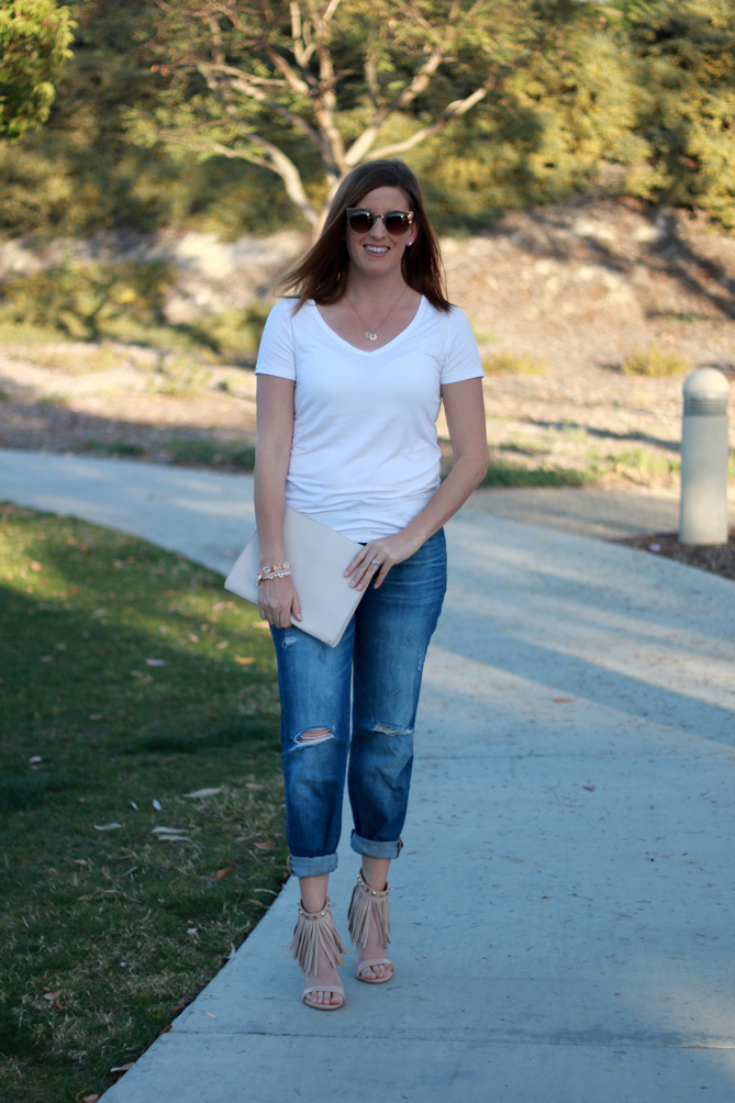 Boyfriend Jeans And Fringe