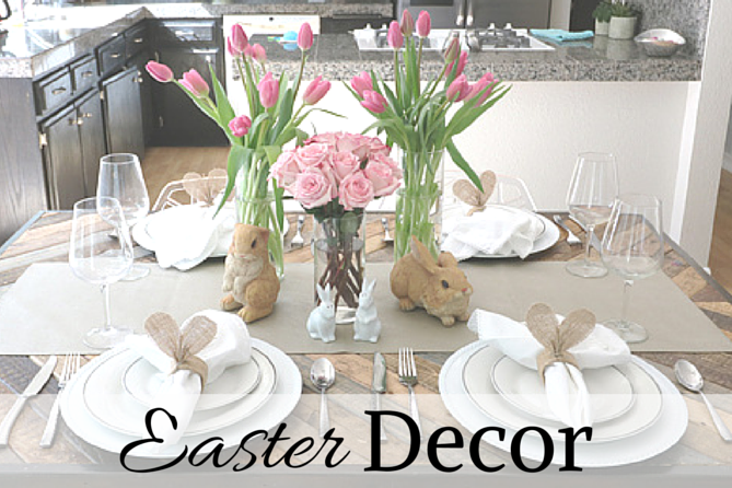 Easter Table Decor