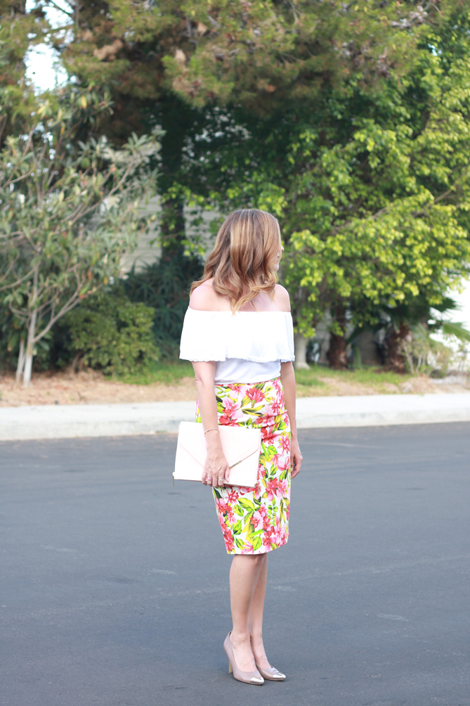 Floral Printed Skirt