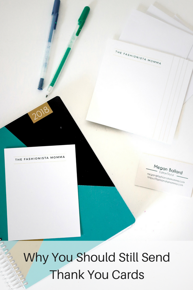 Why You Should Still Send Thank You Cards