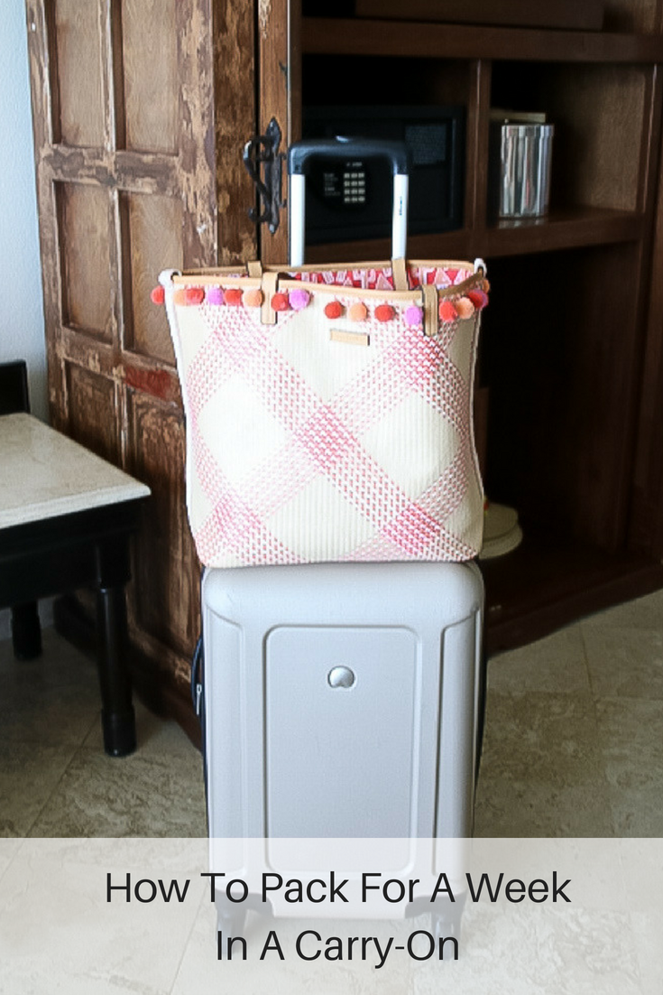 How To Pack For A Week Trip In A Carry-on