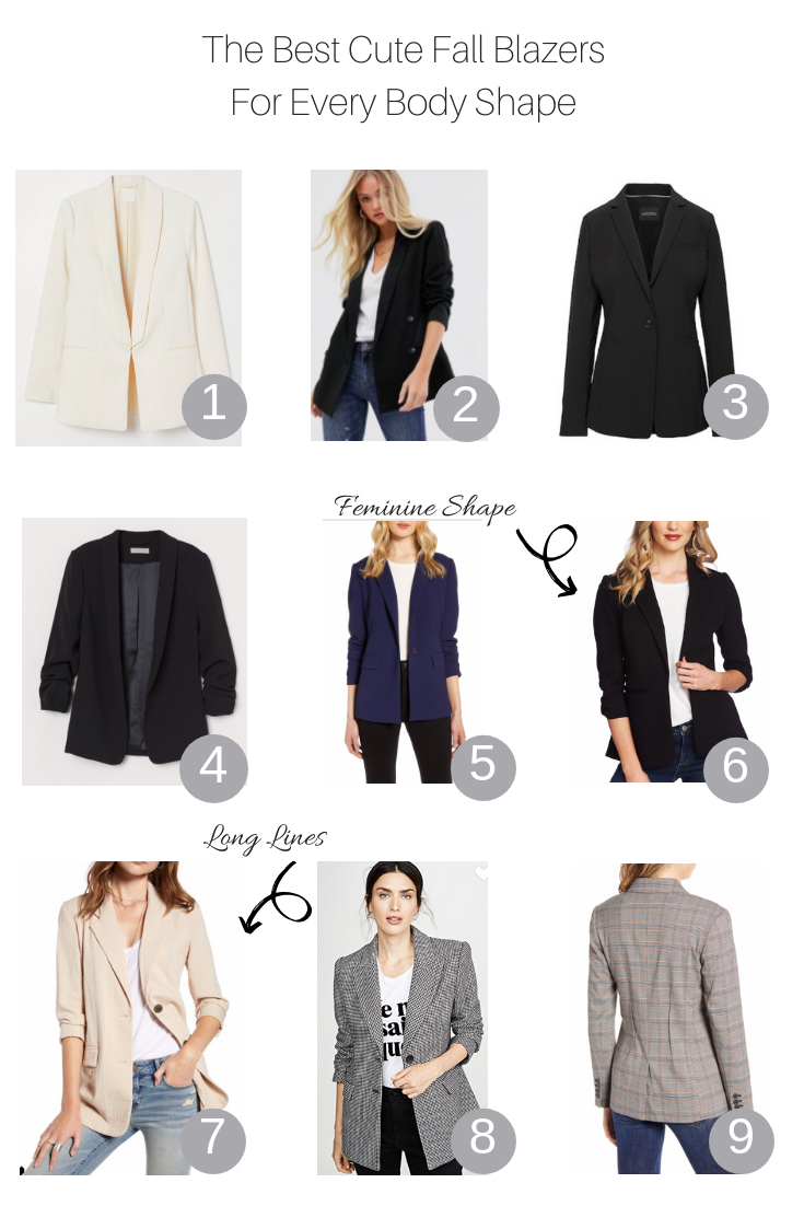 The Best Cute Fall Blazers for Every Body Shape