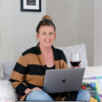 10 Unique Things To Do During Social Distancing featured by popular US Lifestyle Blogger; woman with books and videos