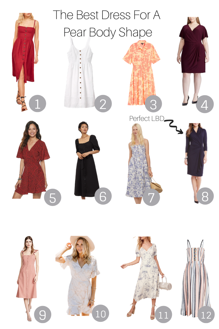 The Best Dress For A Pear Body Shape