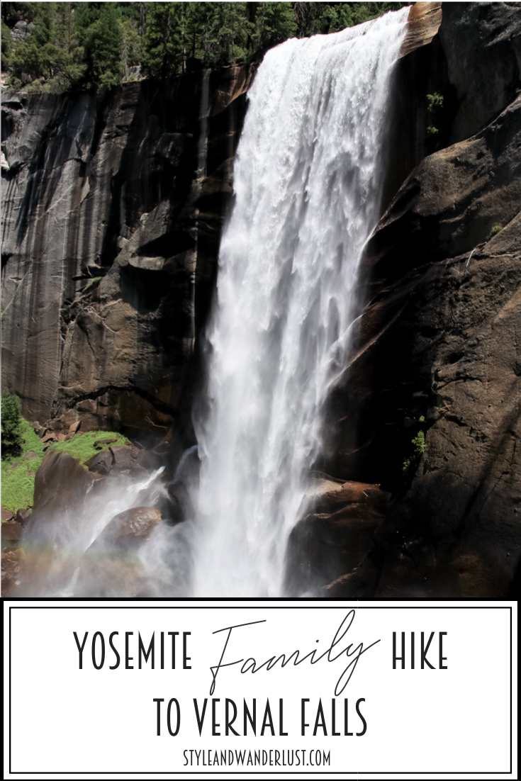 Yosemite Family Hike To  Vernal Falls