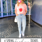 4 Spring Fashion Trends To Look Out For In 2021 featured by popular US Style Blogger, Style & Wanderlust; woman wearing wide pants and a graphic tee.