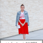 Lovely Valentine's Day Outfit Ideas for Every Body Shape featured by popular US Style Blogger, Style & Wanderlust; collage of rectangle body shape.