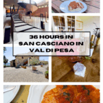 Pacific Globetrotters, budget family travel blog, shares 36 hours in San Casciano in Val di Pesa.
